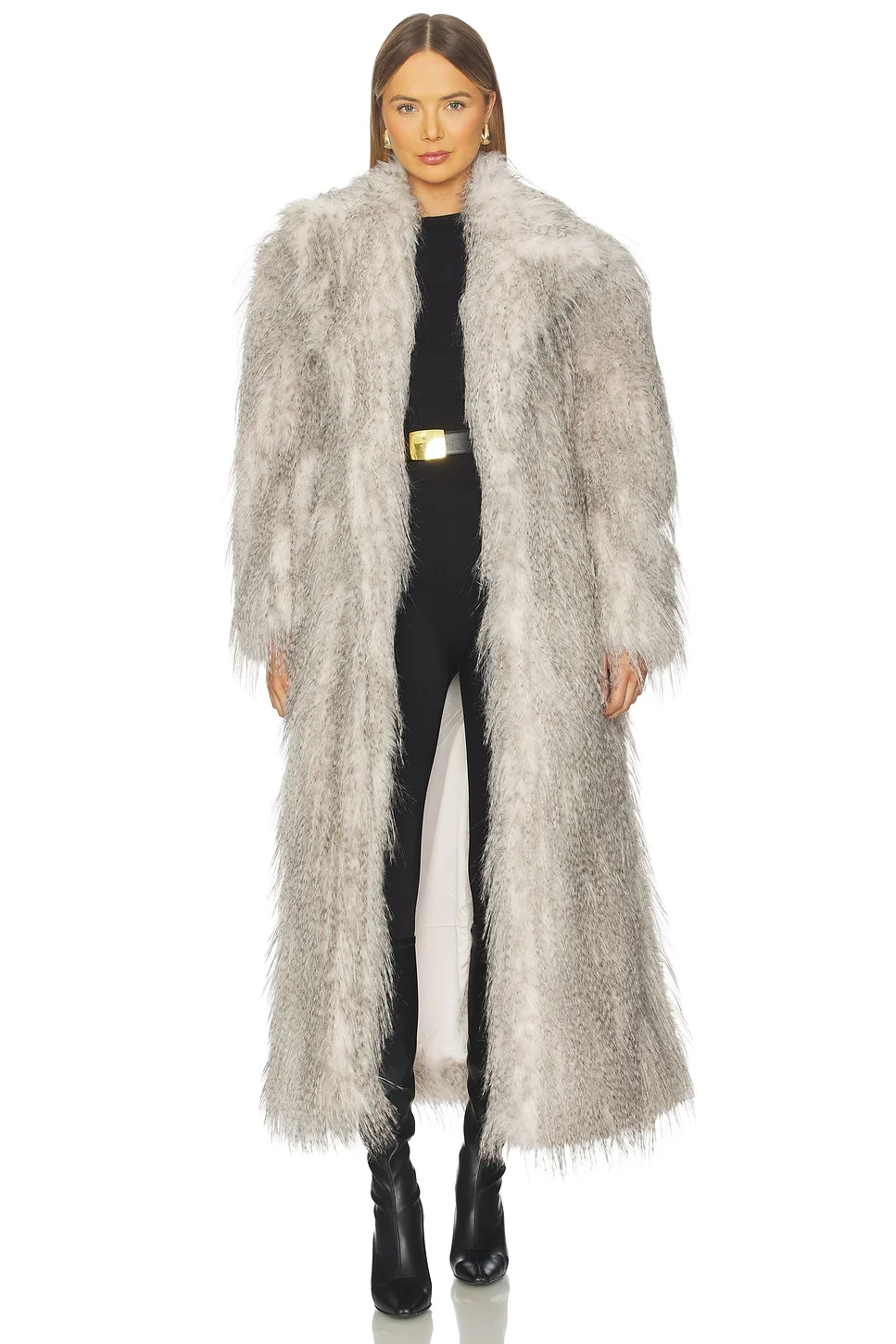 x REVOLVE Duke Faux Fur Coat - 1