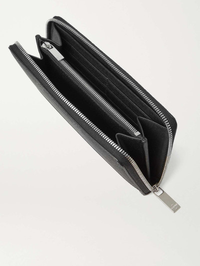 Berluti Signature Logo-Print Canvas and Leather Zip-Around Wallet outlook