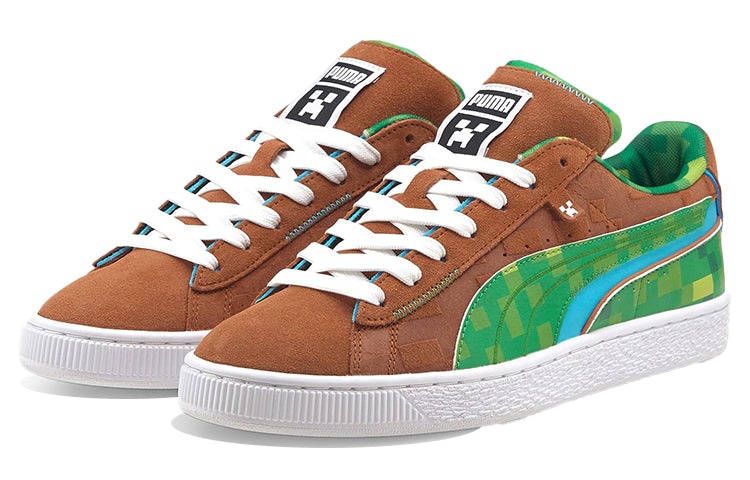 PUMA Minecraft x Suede 'Grass Block' 386290-01 - 3