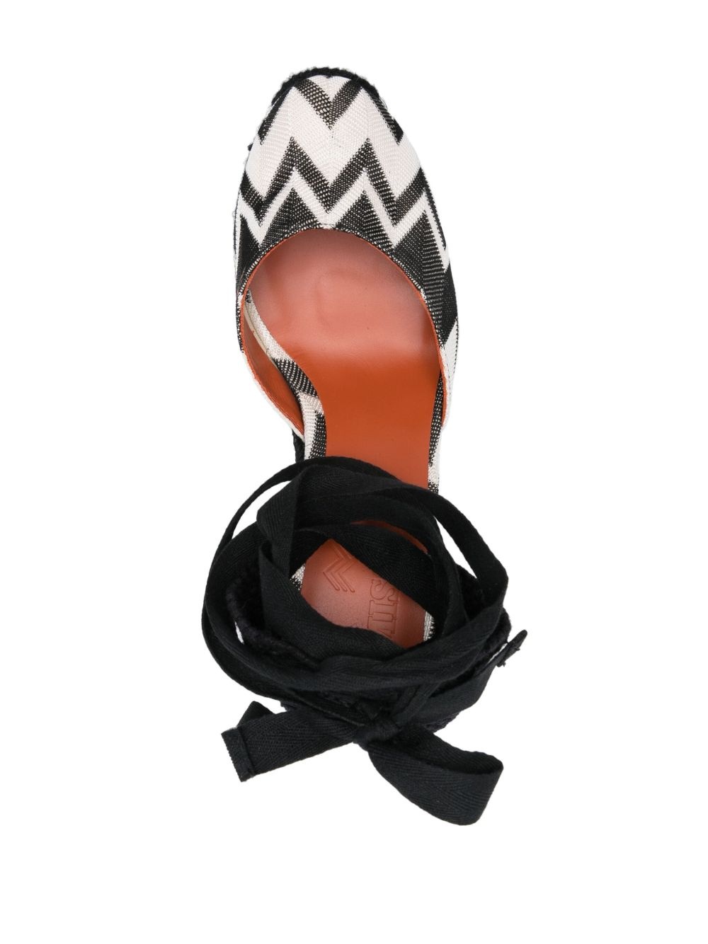 zigzag-woven espadrilles - 4