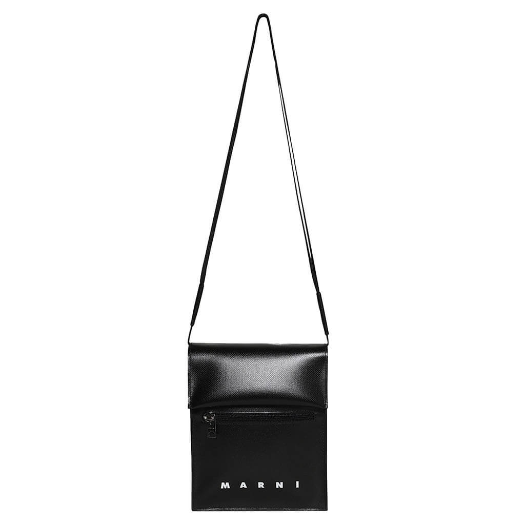 GUSSETED POUCH - BLACK - 1