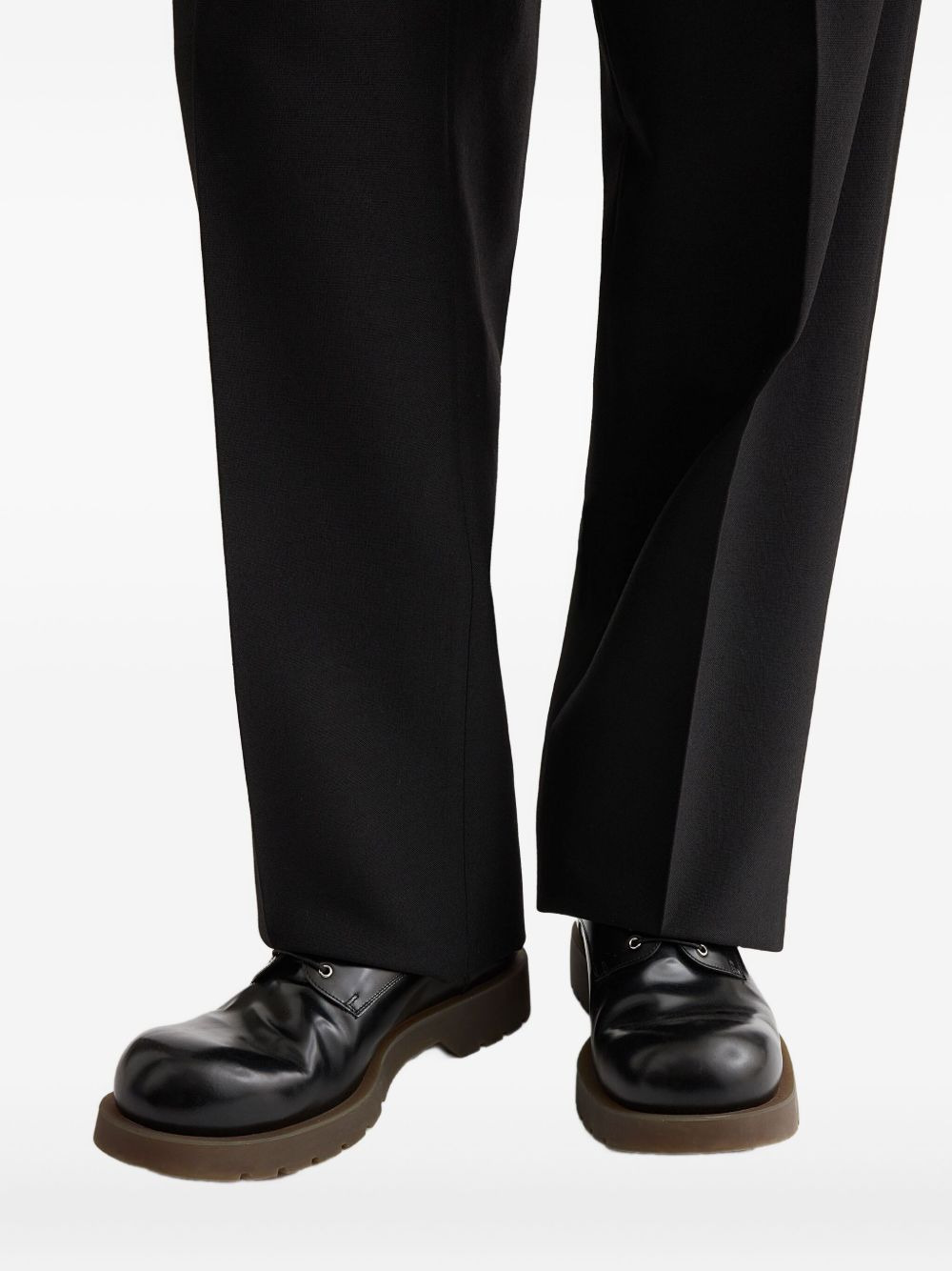 lace-up derby shoes - 4