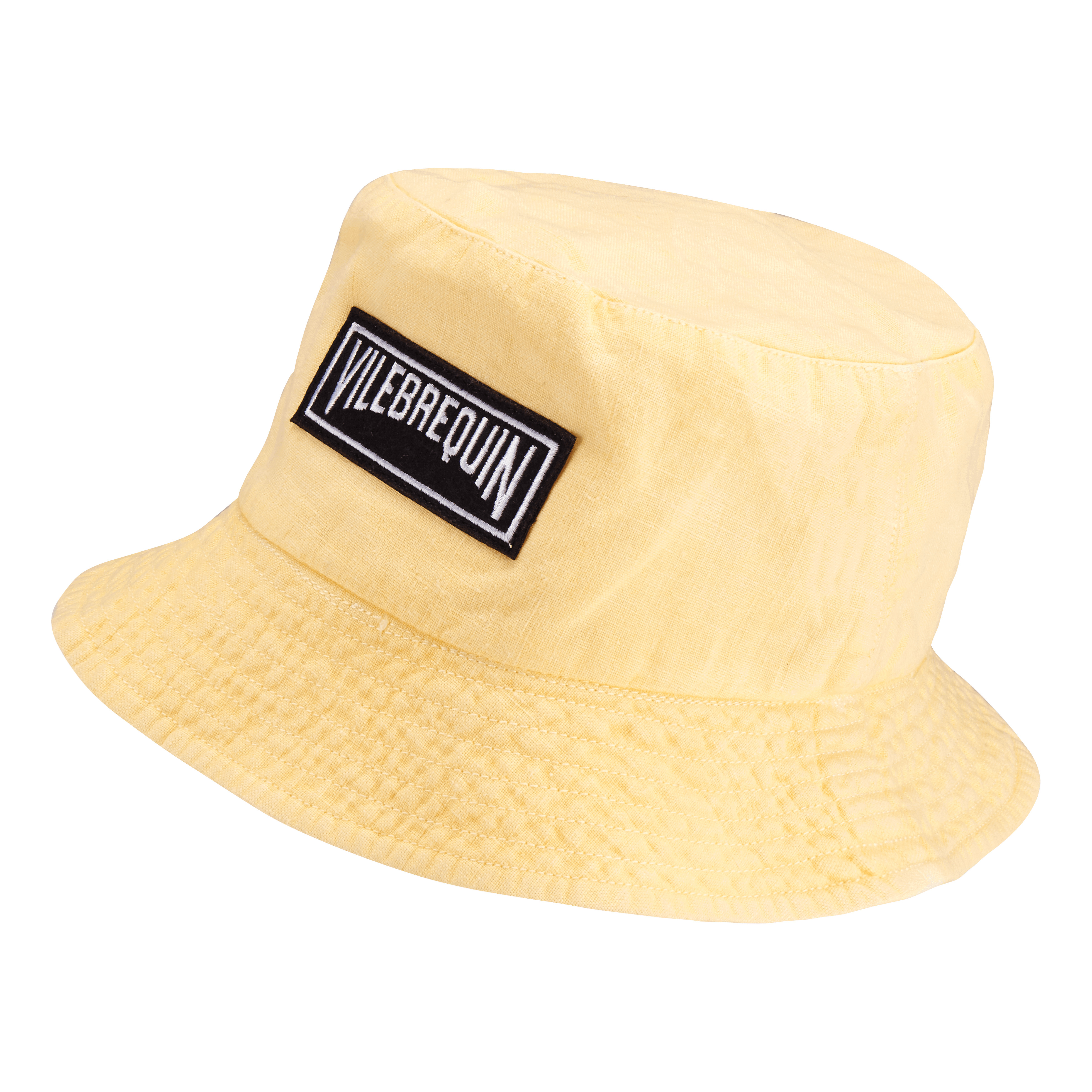 Unisex Linen Bucket Hat Solid - 1