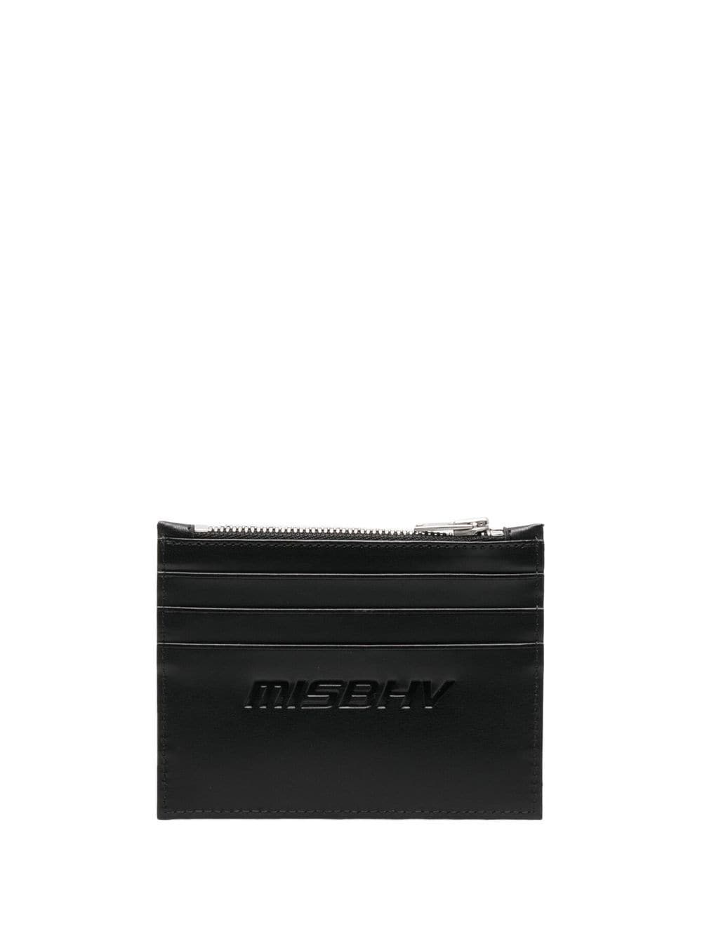 embossed monogram cardholder - 2