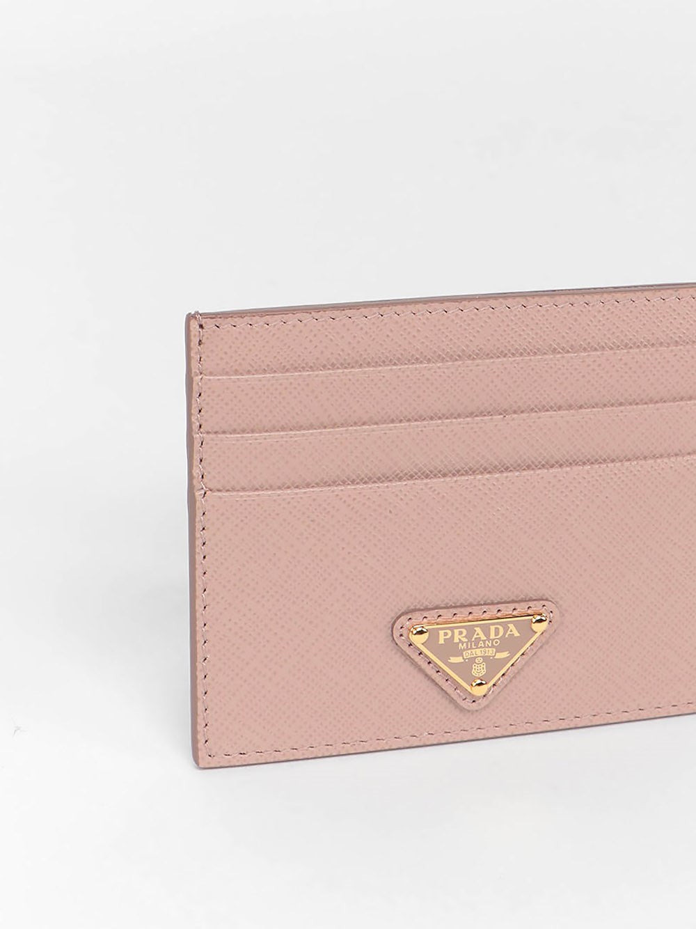 Prada Women Saffiano Leather Card Holder - 4