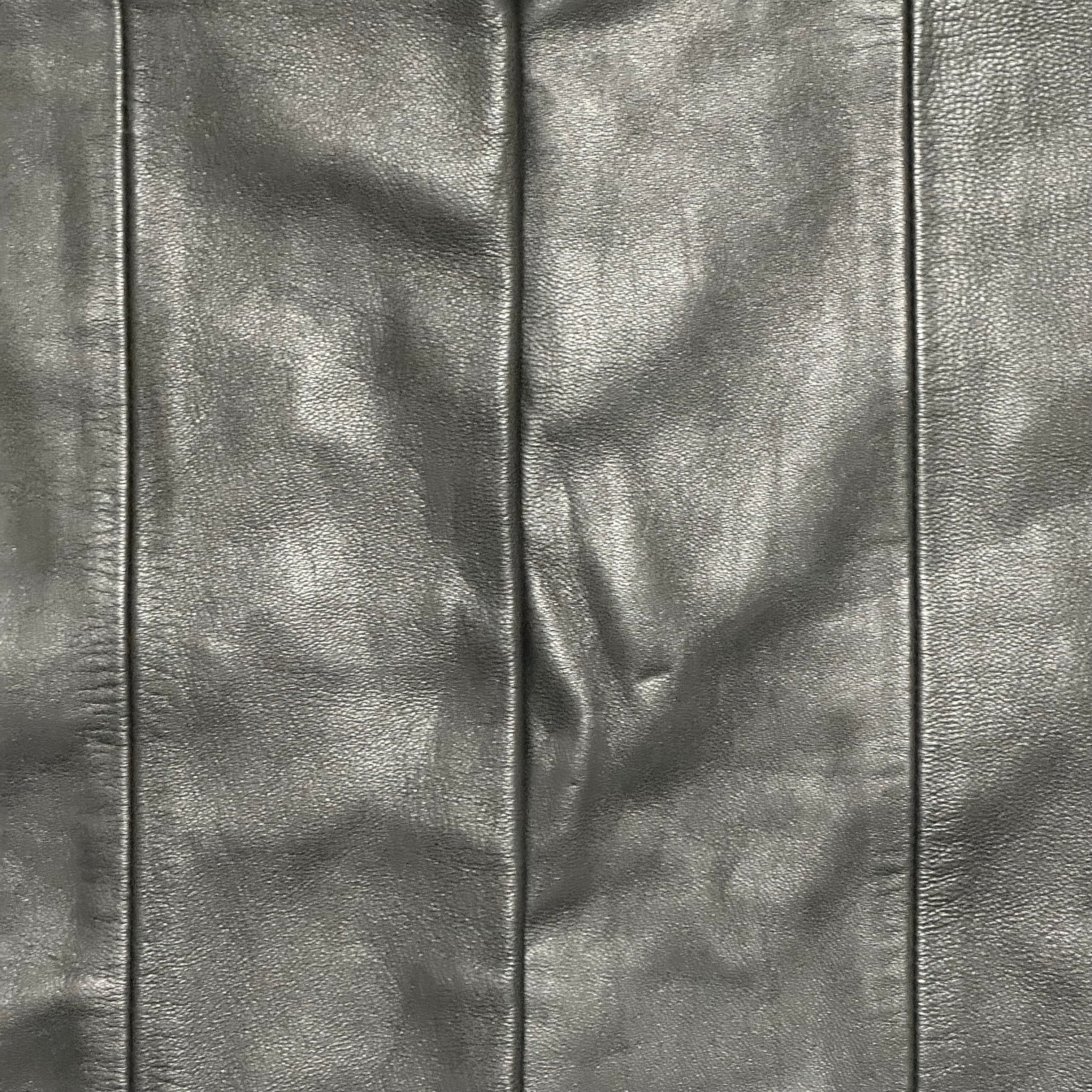 LOEWE Vintage Lamb Leather Straight Leg Pants - 7