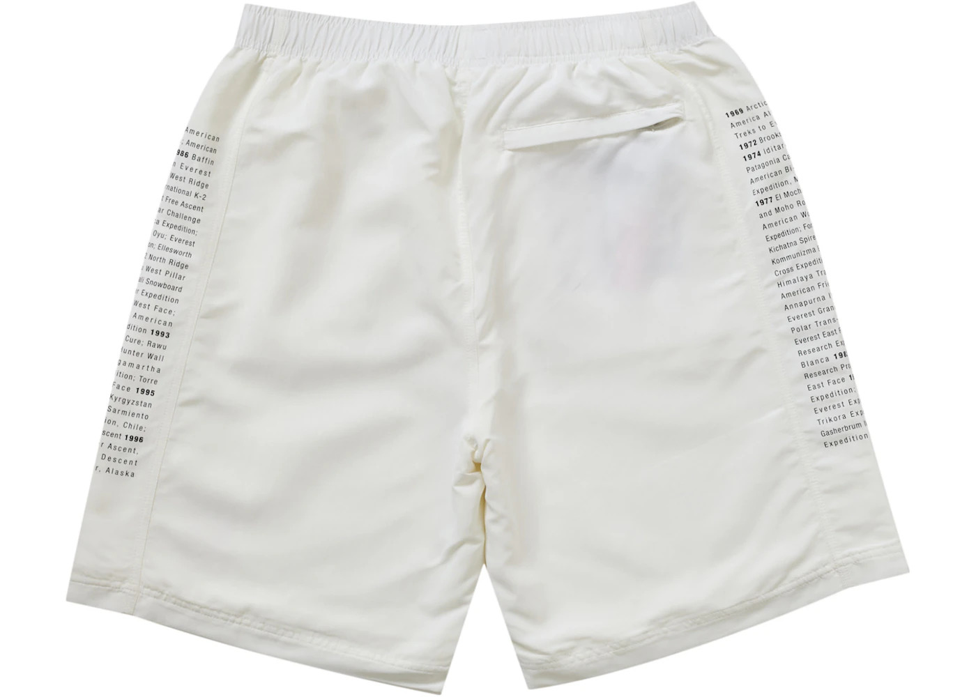 Supreme The North Face Nylon Short White - 3