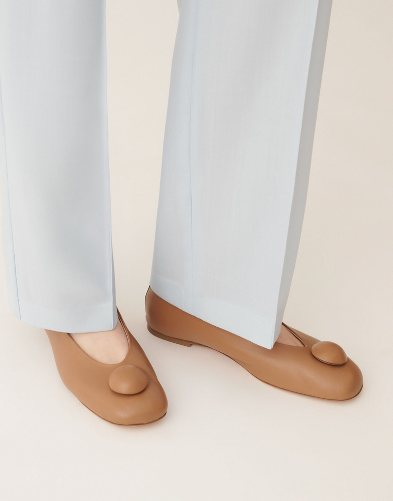 Nappa leather ballet flat 4