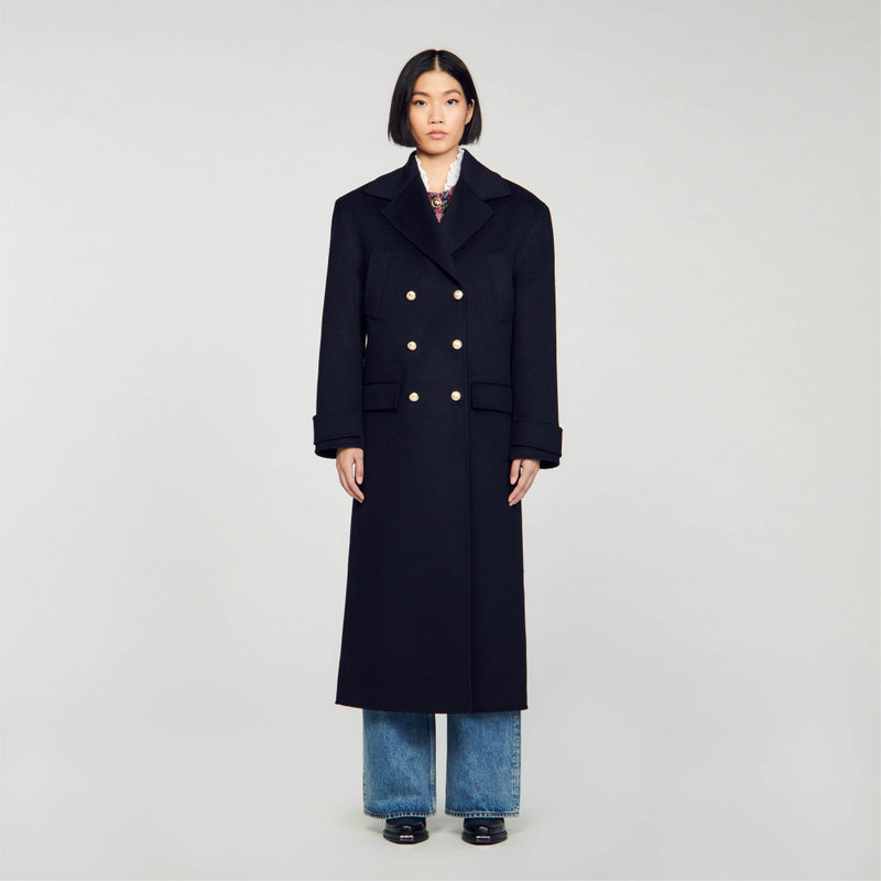 LONG DOUBLE-BREASTED COAT 3