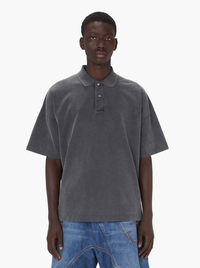 JW Anderson POLO SHIRT WITH LOGO EMBROIDERY outlook
