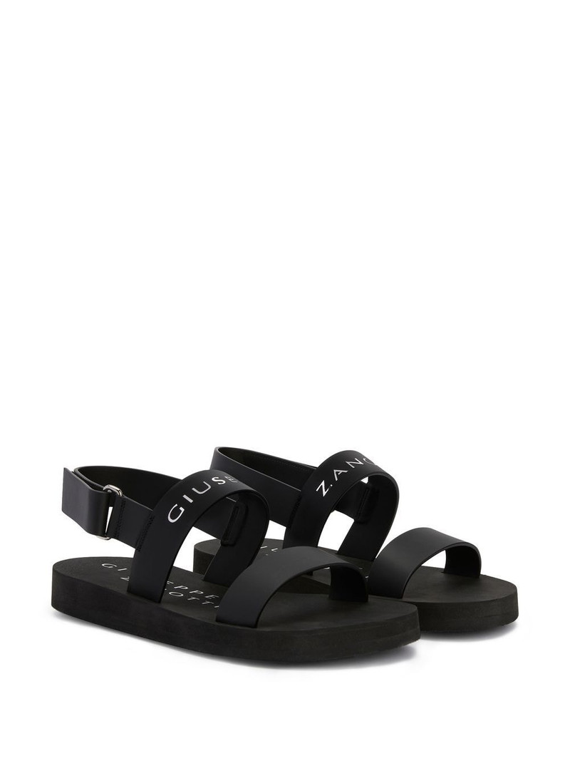 Giuseppe Zanotti GZ Saiph logo-strap sandals outlook