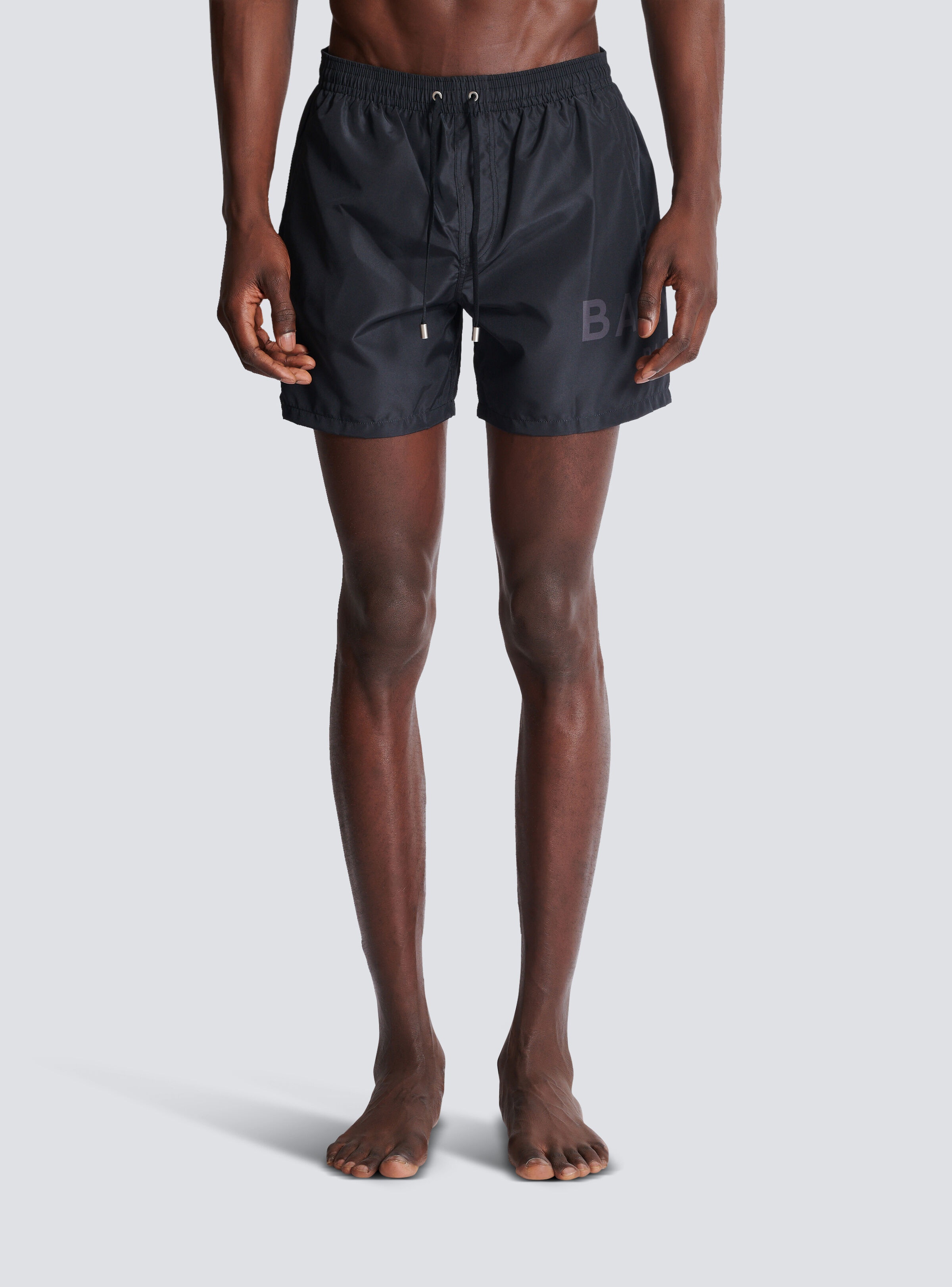 Printed Balmain Paris swim shorts - 5