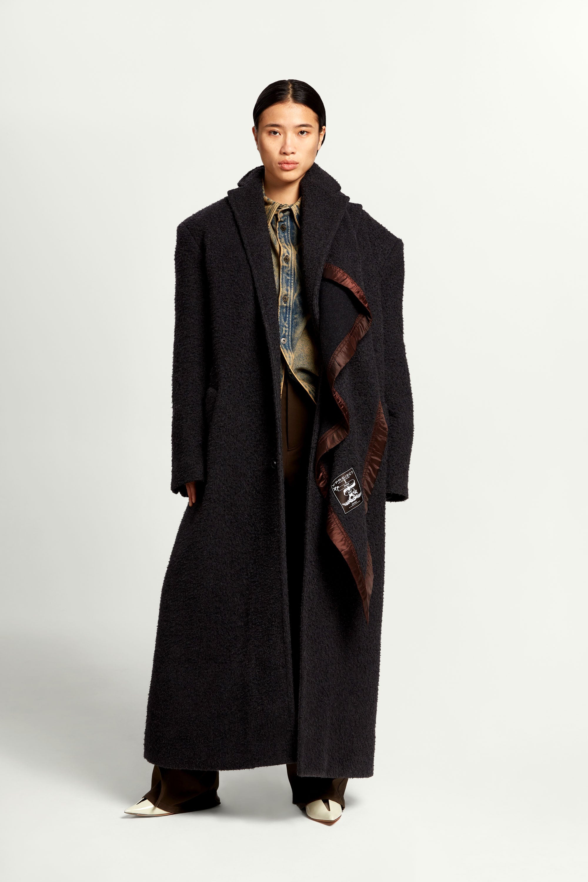 Scarf Maxi Coat - 12