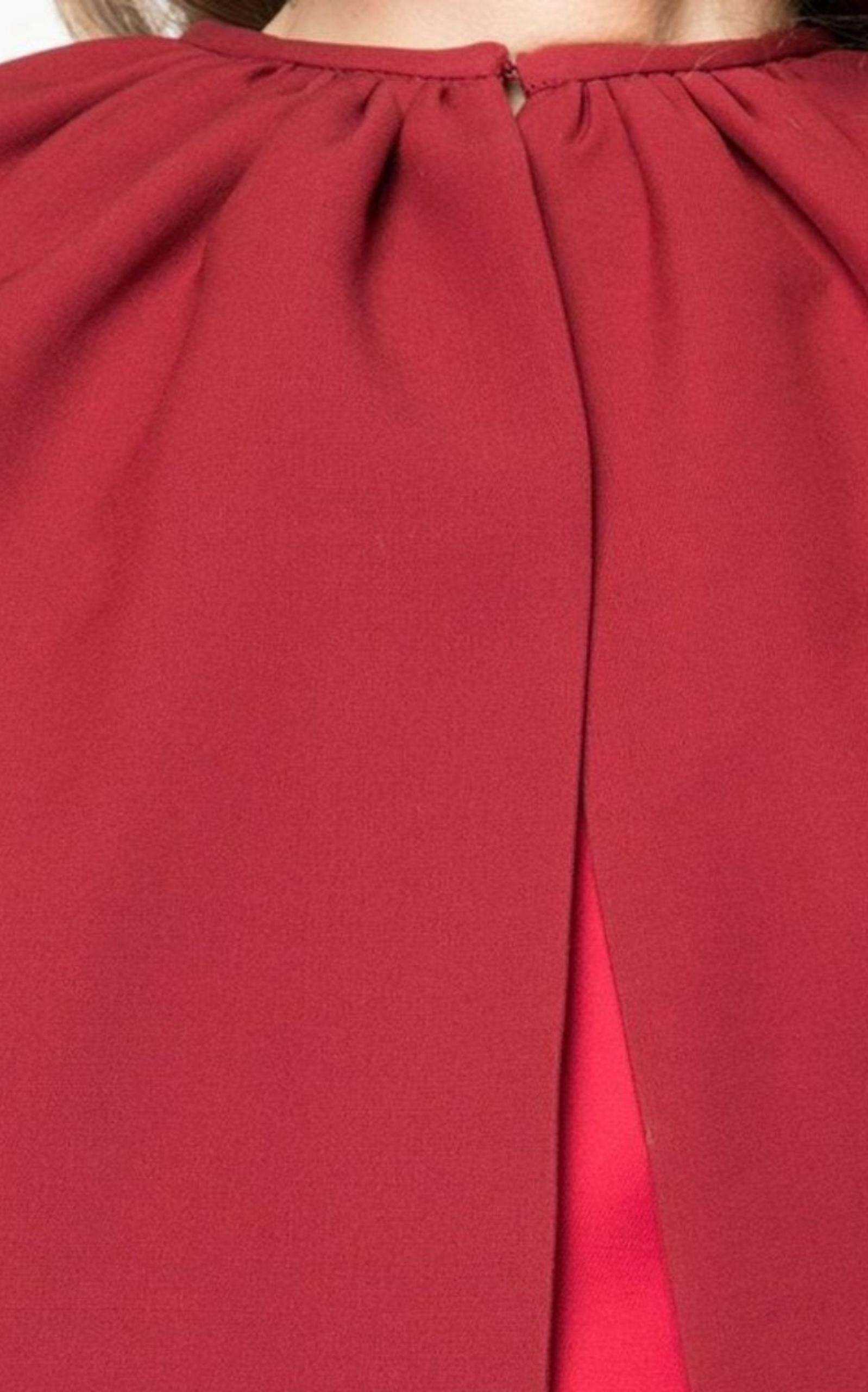 Layered Cape Dress - 5