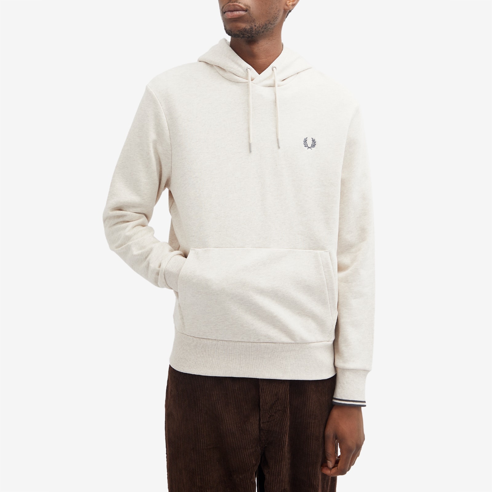 Fred Perry Tipped Popover Hoodie - 2