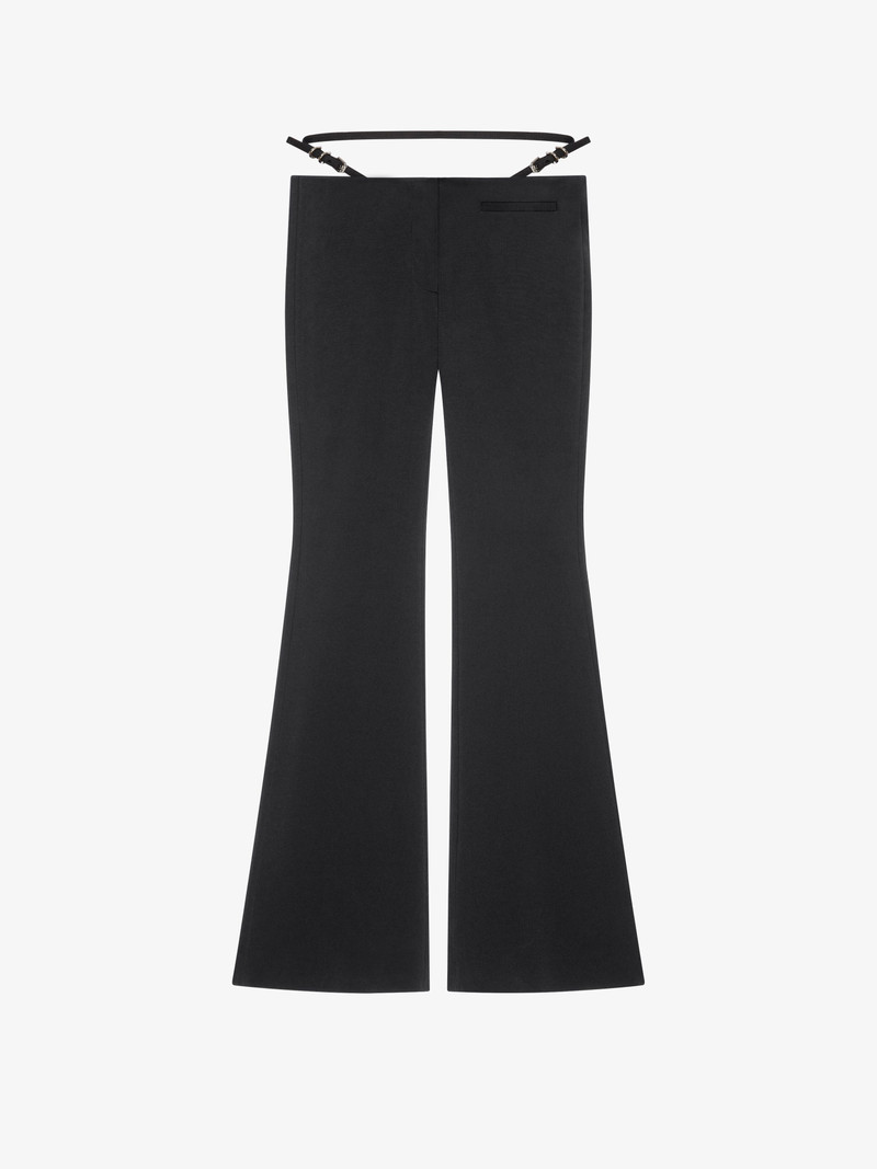VOYOU FLARE TAILORED PANTS IN PUNTO MILANO 1