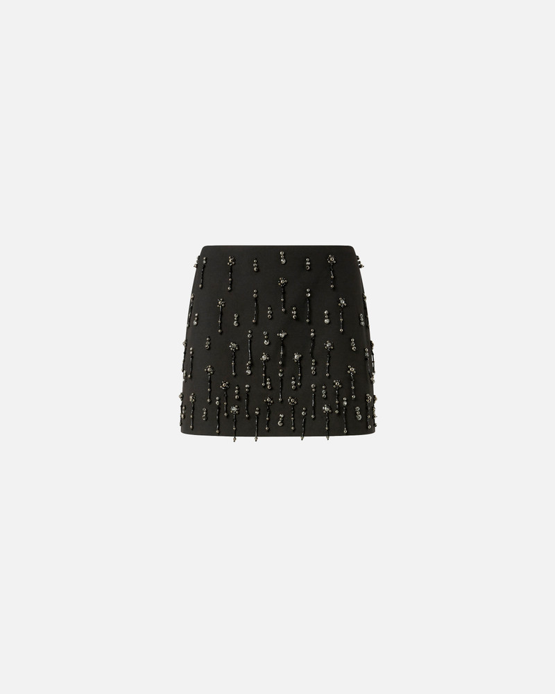 CRYSTAL AND PEARL MINISKIRT 1