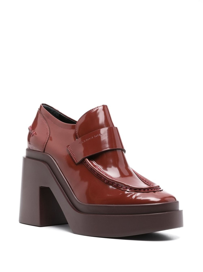 CLERGERIE 100mm Netta loafers outlook