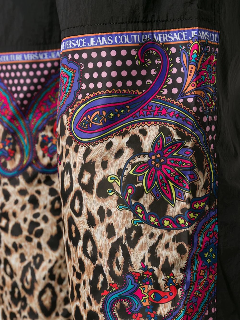 logo print track pants - 5