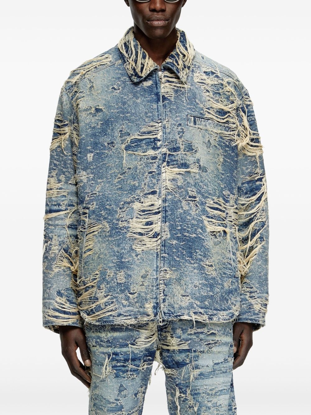D-IVAR-FSG1 denim jacket - 3