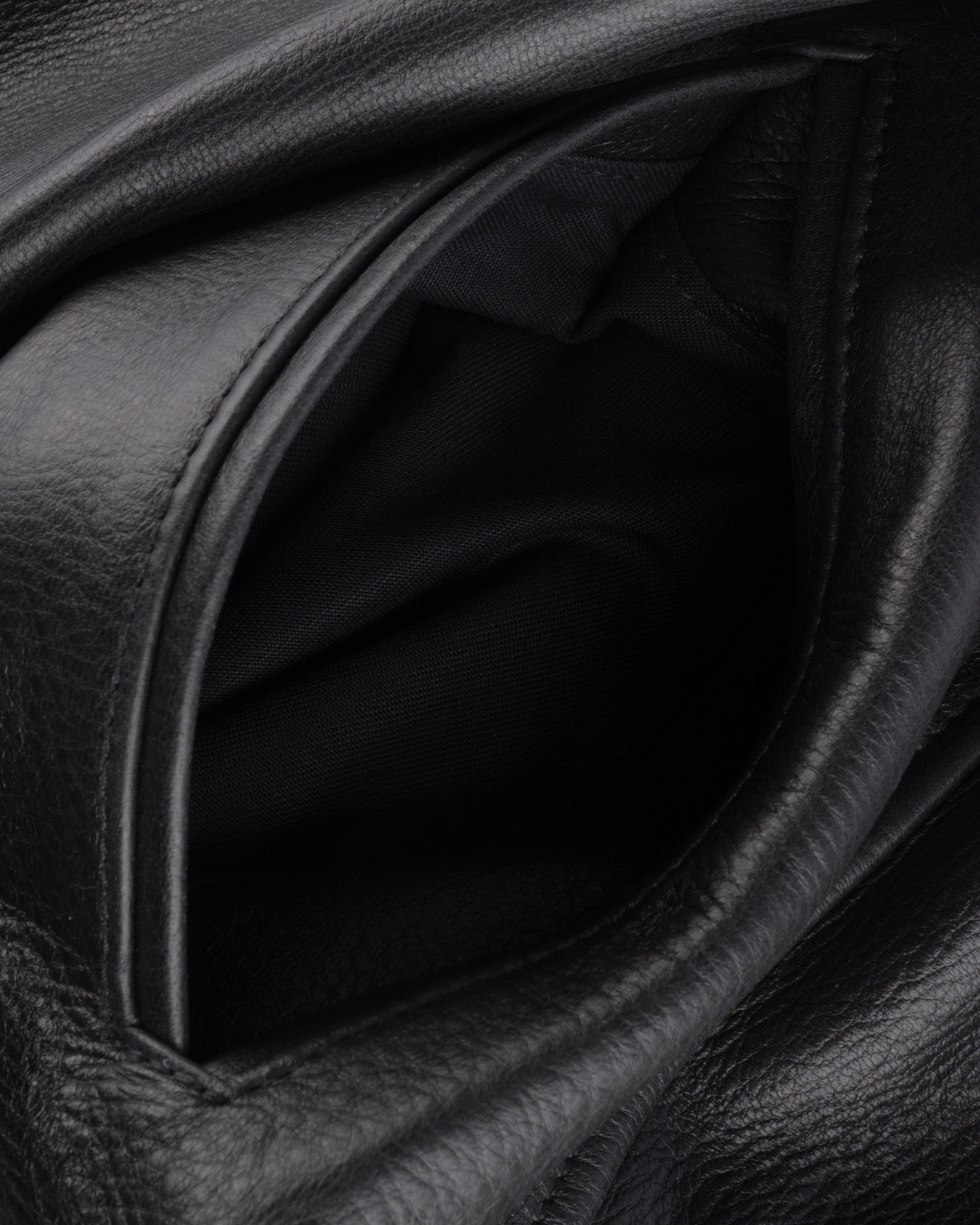 IHSB-PAC-BLK Iron Heart x Simmons Bilt Deerskin Pacific Rider's Jacket - Black - 15