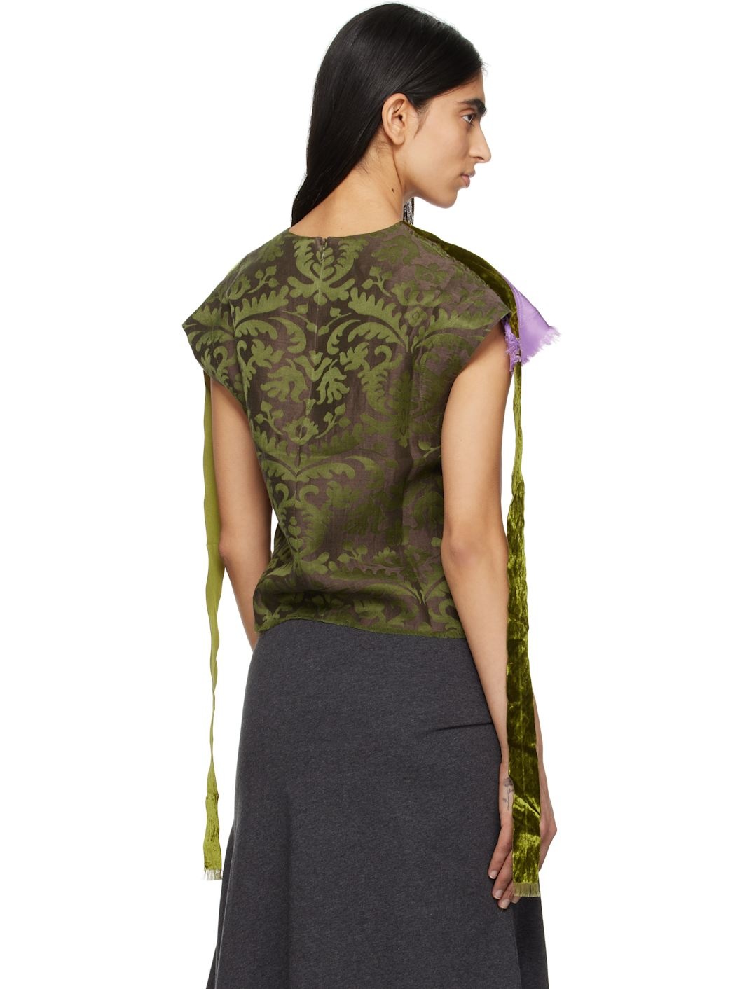 Purple & Green 'Scratch The Itch' Top - 3