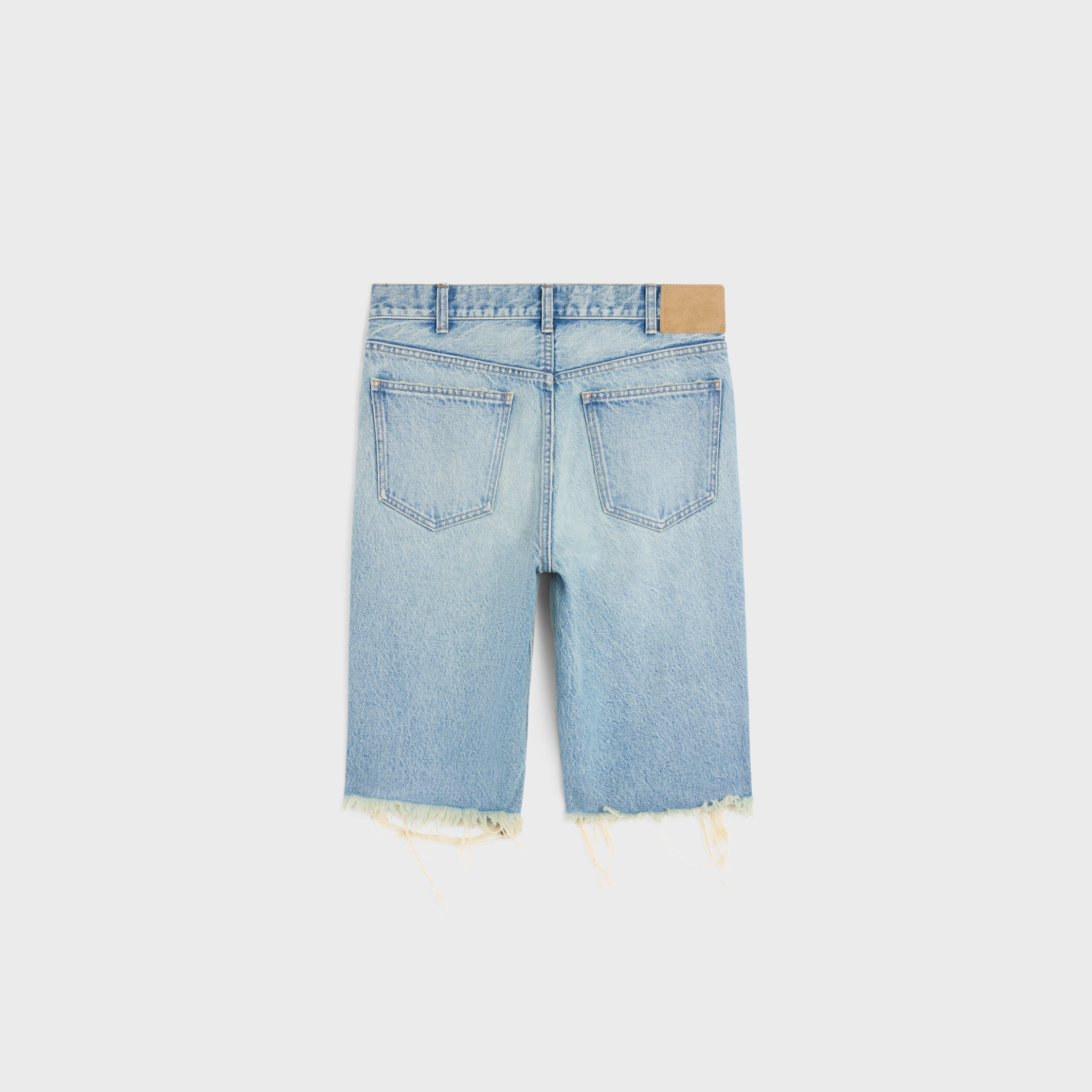 BERMUDAS IN COTTON DENIM - 2