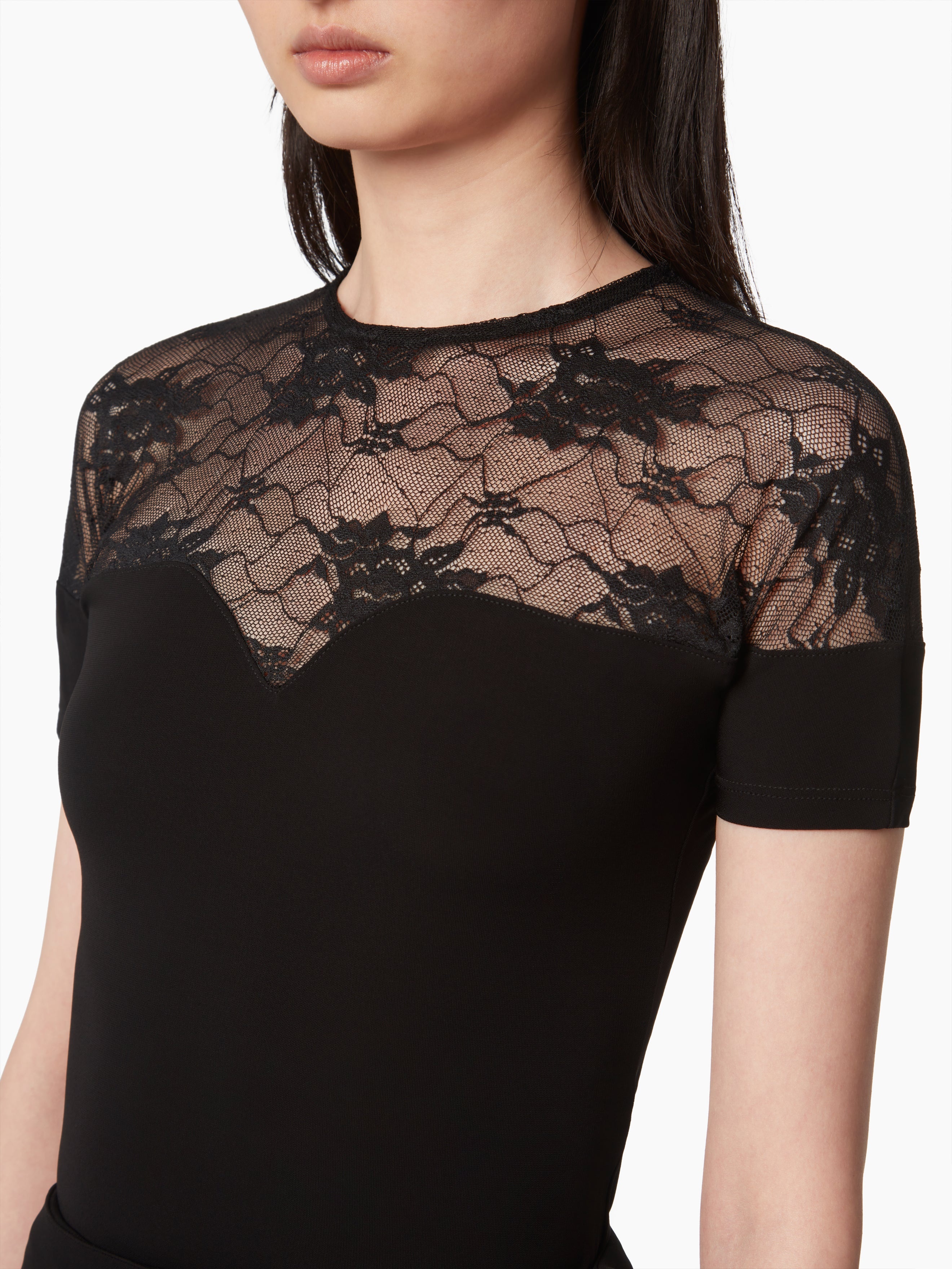 Top With Lace Insert - 3