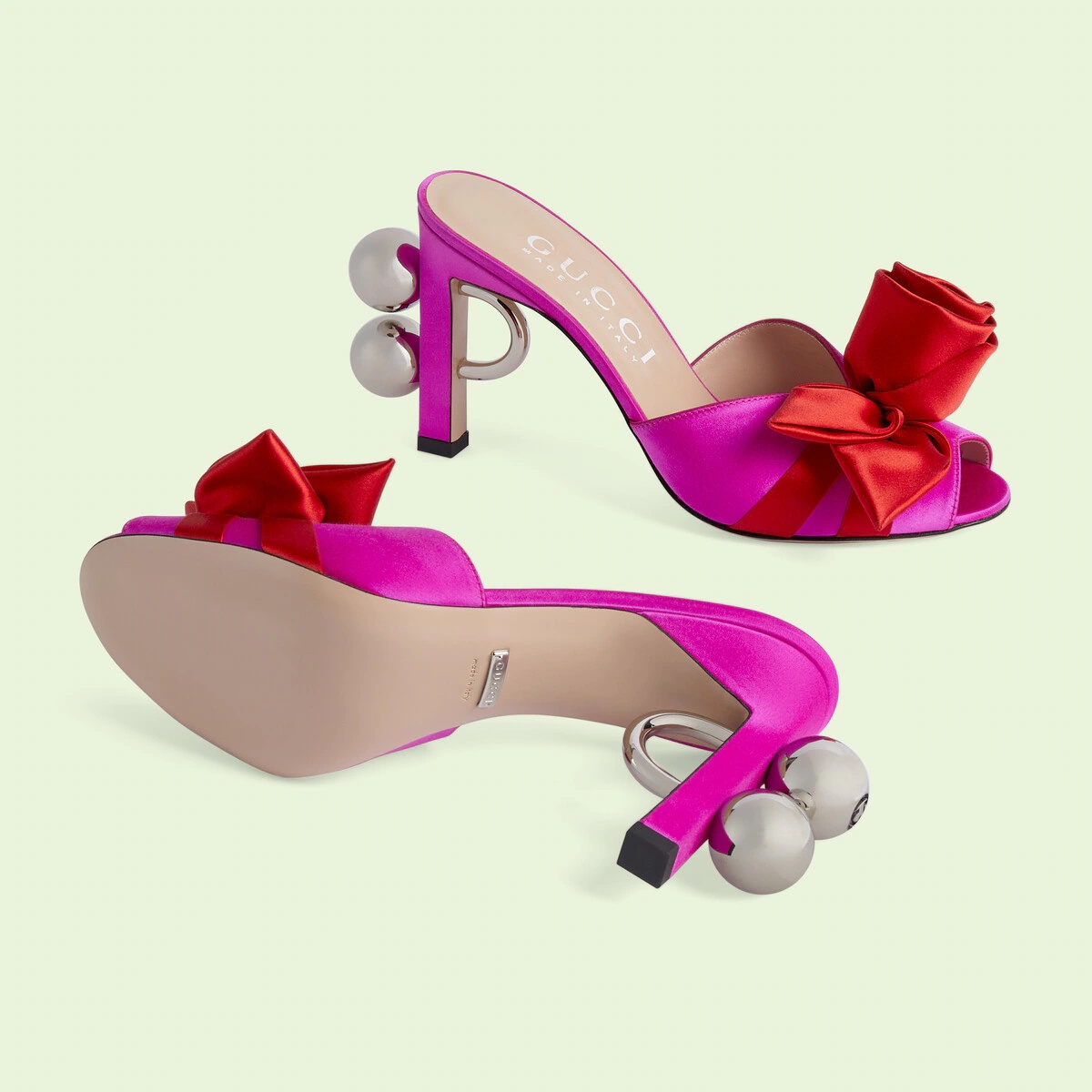 Women's sandal with spheres - 6