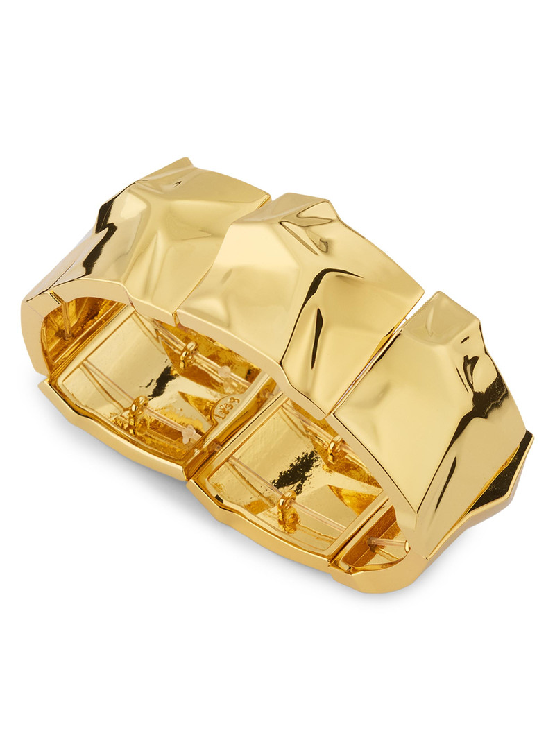 Women's Tetra 14K-Gold-Plated Bracelet - Gold 3