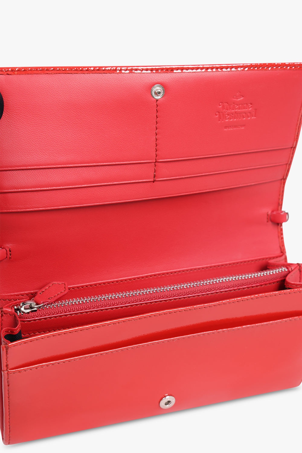 LONG WALLET ON CHAIN | RED - 3