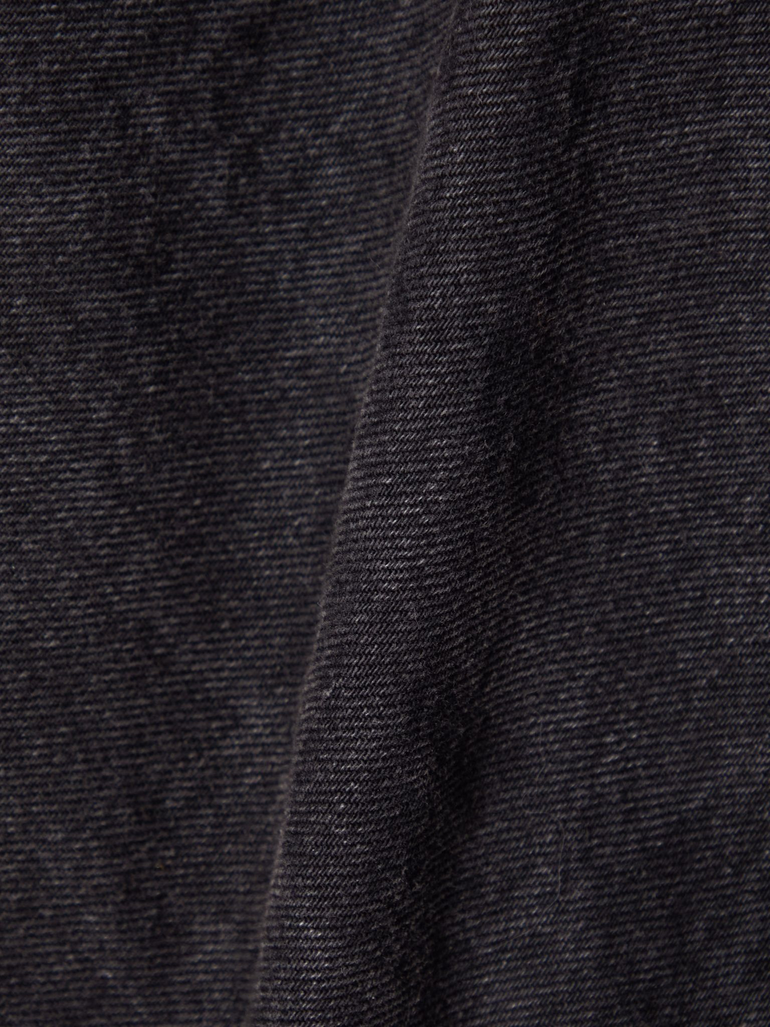 Frayed denim shorts Black - 4