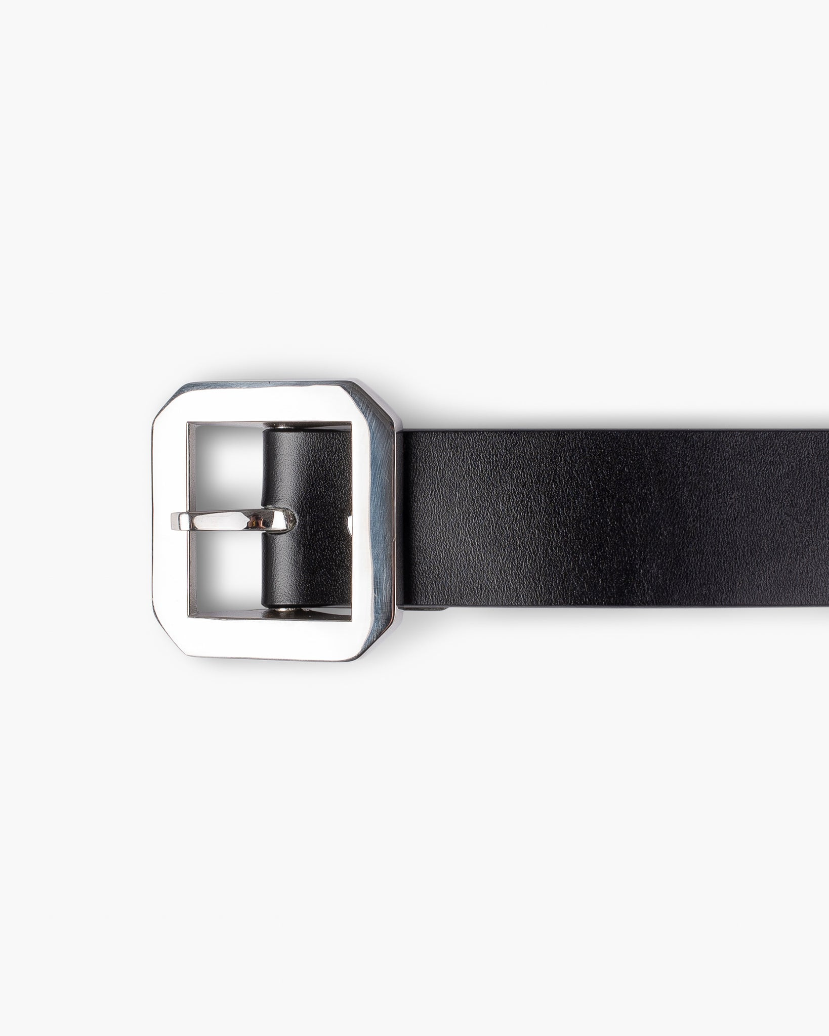 OGL-BELT-FULL-SPGAR-BLK OGL Single Prong Garrison Buckle Leather Belt - Black - 5