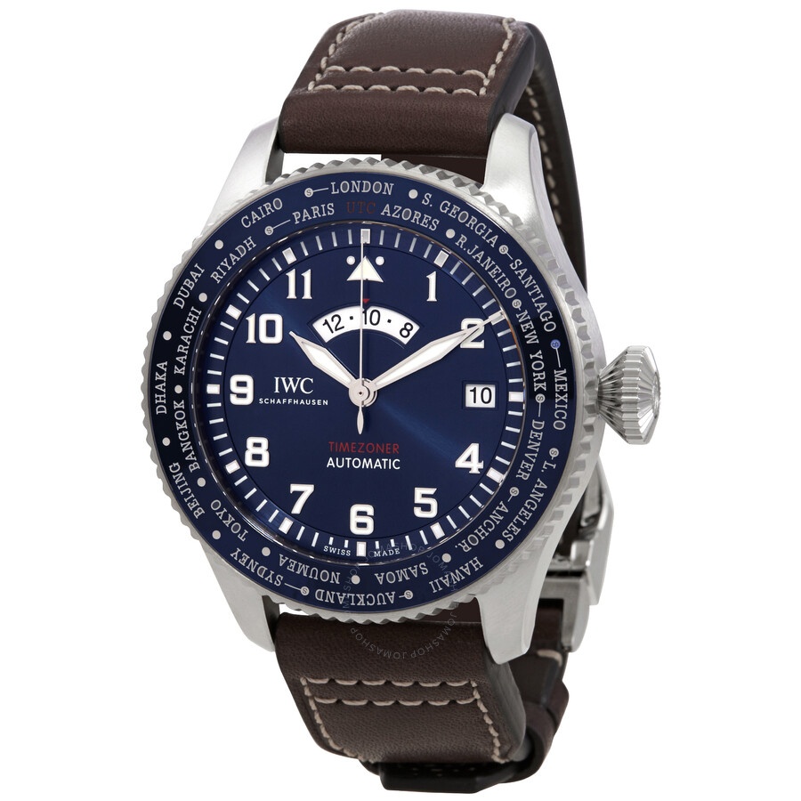 IWC Pilot's Timezoner Edition "Le Petit Prince" Automatic Blue Dial Men's Watch IW395503 - 1