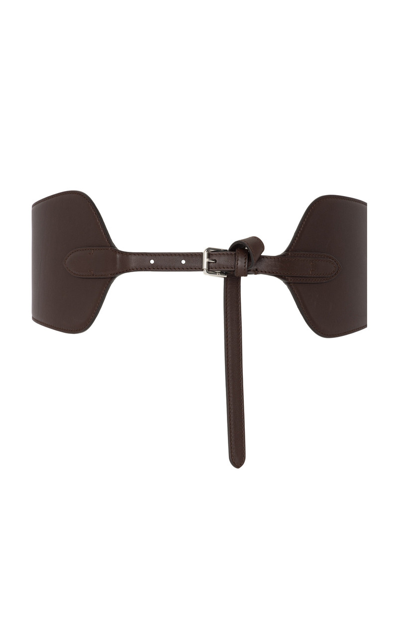 Corset Leather Belt brown 1