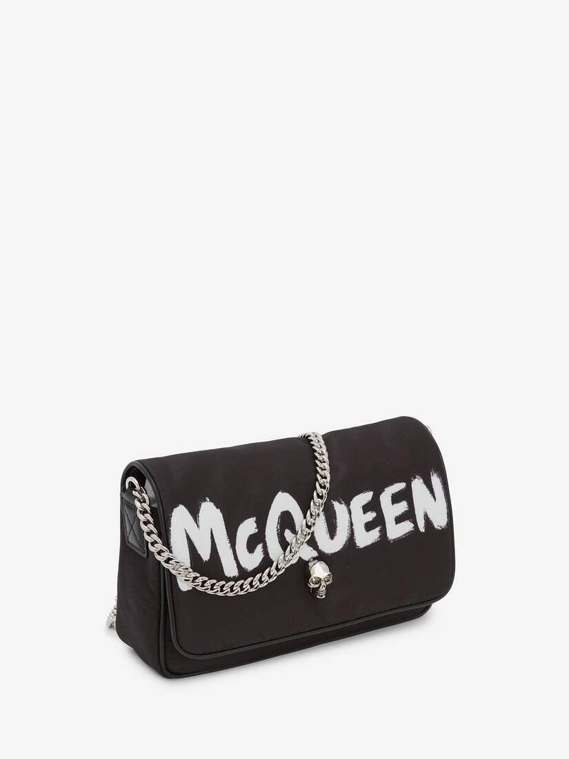 Small Skull Bag in Black/white - 2