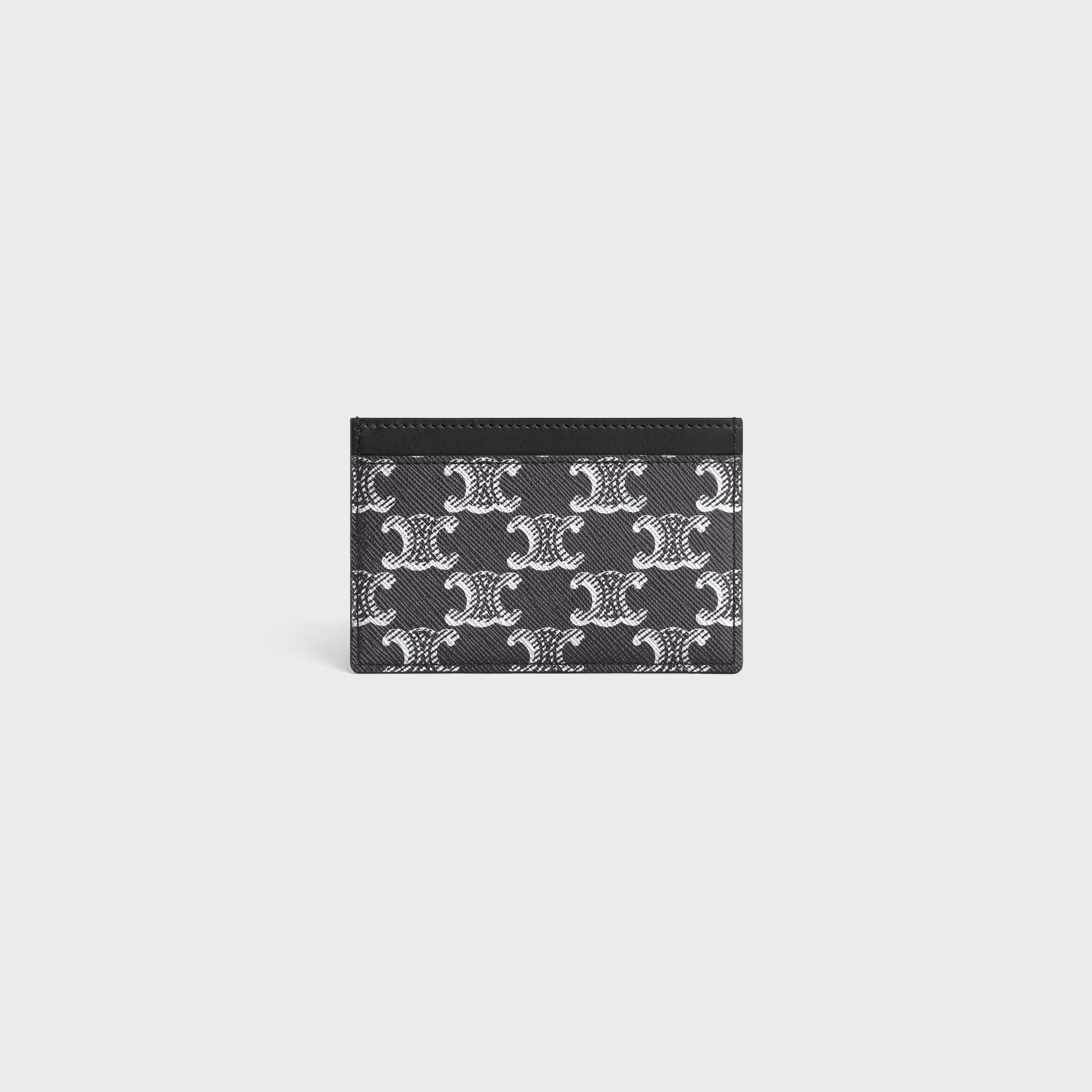 Card holder in Triomphe Canvas and calfskin - 3