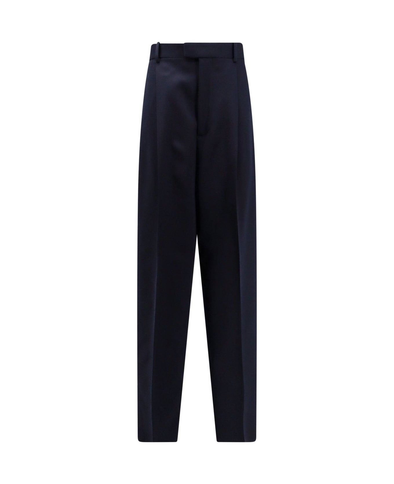 Straight Leg Tailored Trousers - 1