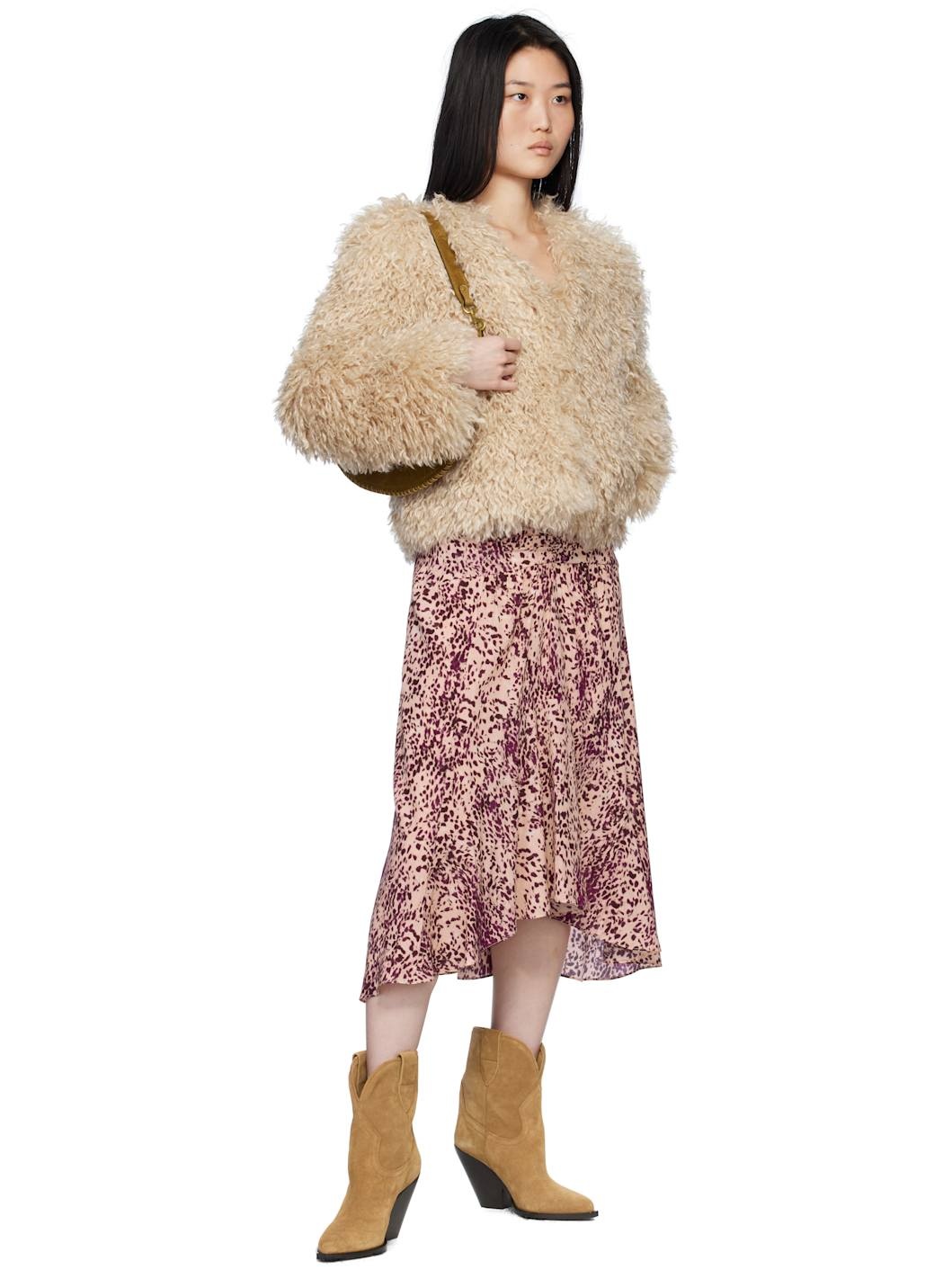 Purple Olena Midi Skirt - 4
