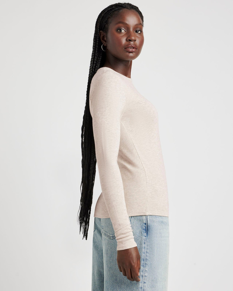 Isabella Eyelash Shimmer Long Sleeve Tee 4
