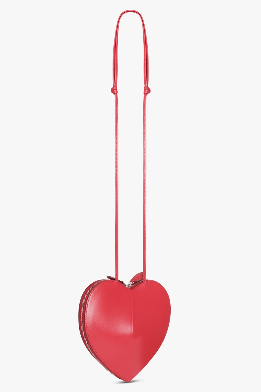 LE COEUR HEART SHAPE CALFSKIN BAG | RED - 2