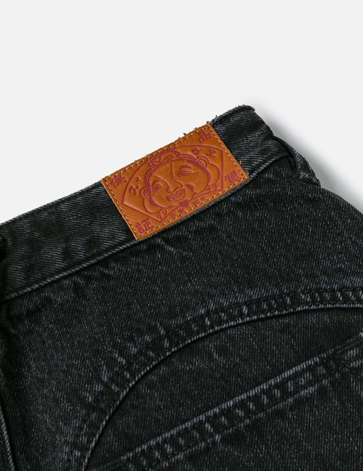 Seagull Embroidery Distressed Fashion Fit Denim Skirt - 12