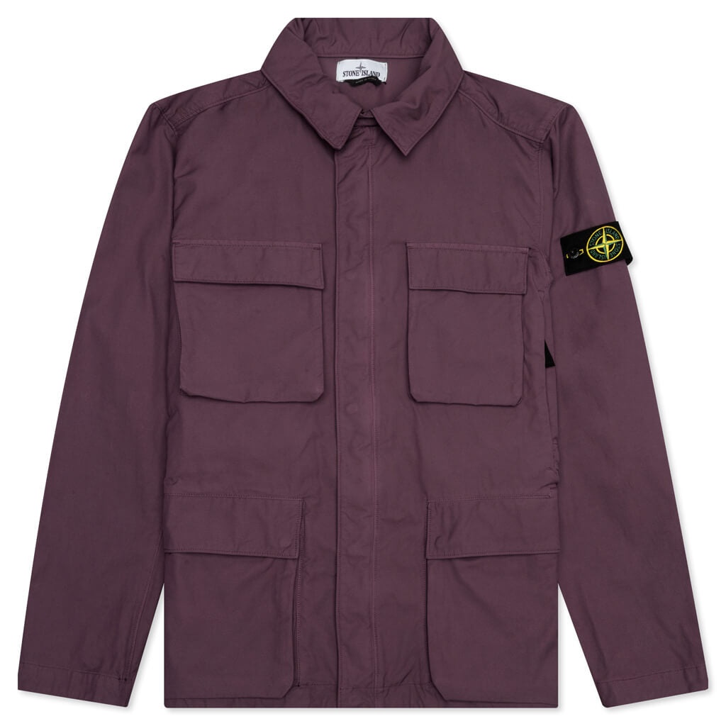 Stone Island STONE ISLAND FIELD JACKET 40933 DARK BURGUNDY REVERSIBLE