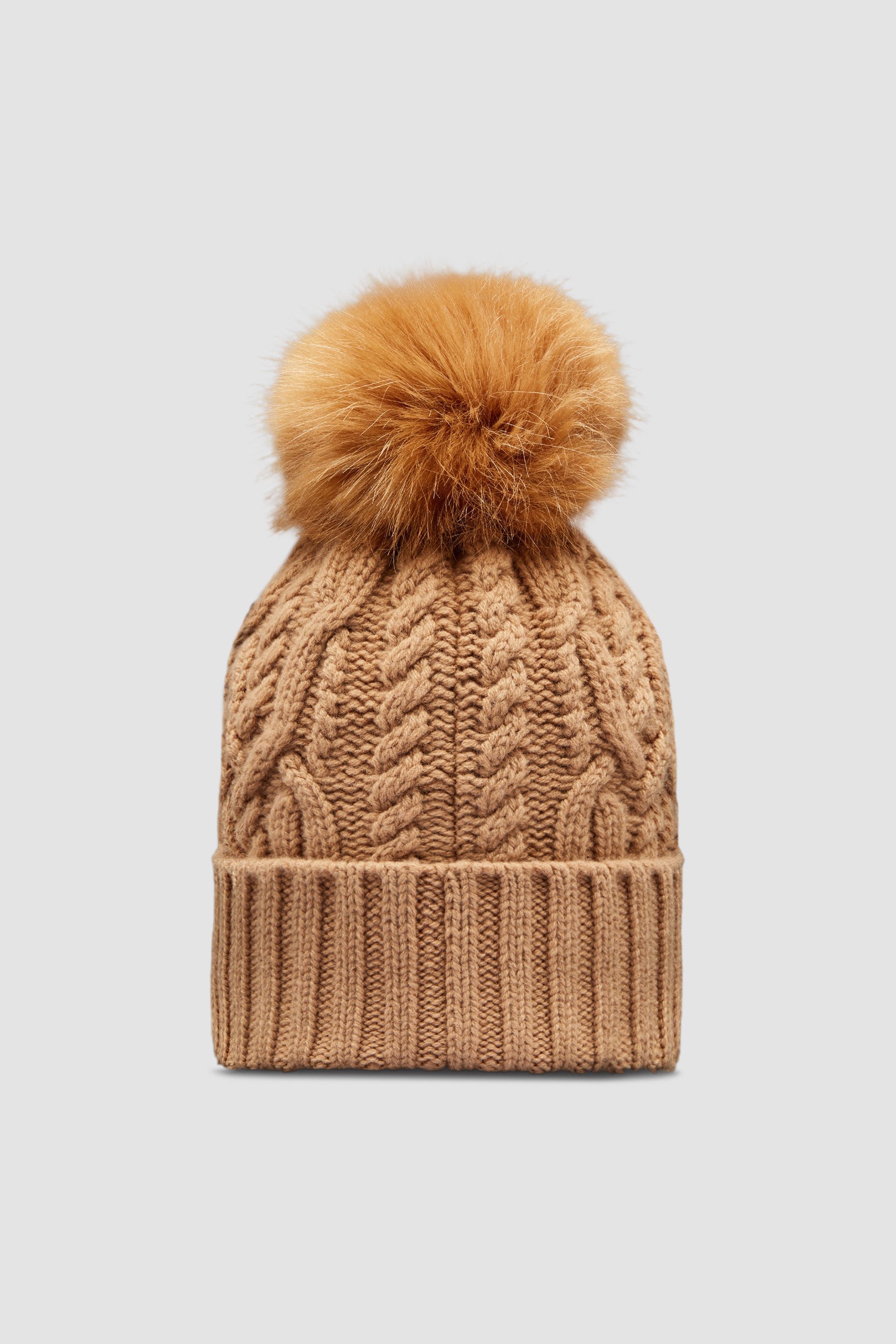 Wool & Cashmere Beanie with Pom Pom - 4
