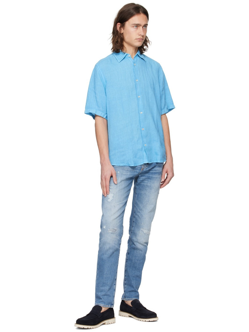 BOSS Blue Faded Jeans outlook