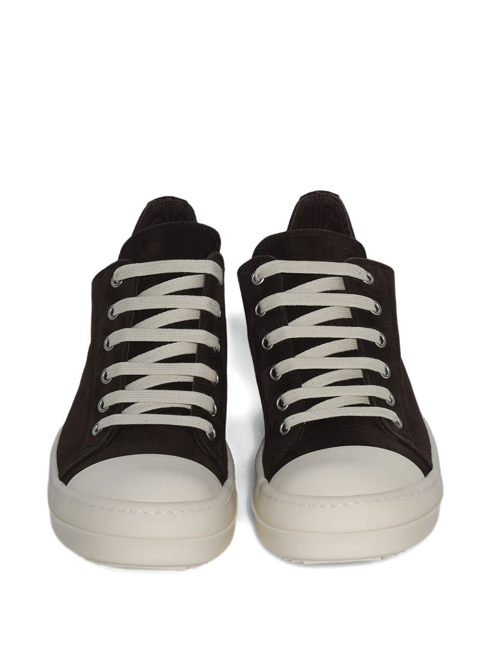 suede low-top sneakers - 2