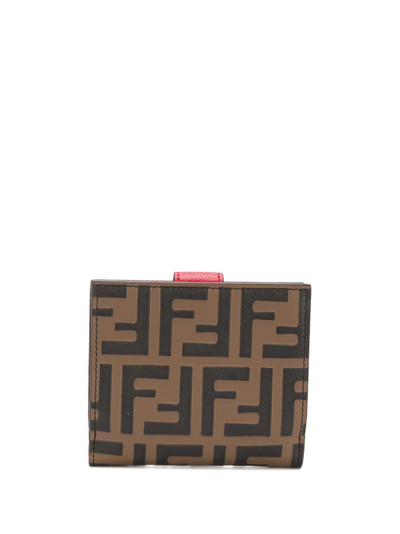 FENDI F is Fendi compact wallet outlook