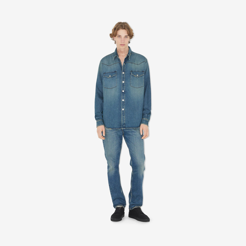 Burberry Stretch Japanese Denim Slim Fit Jeans outlook