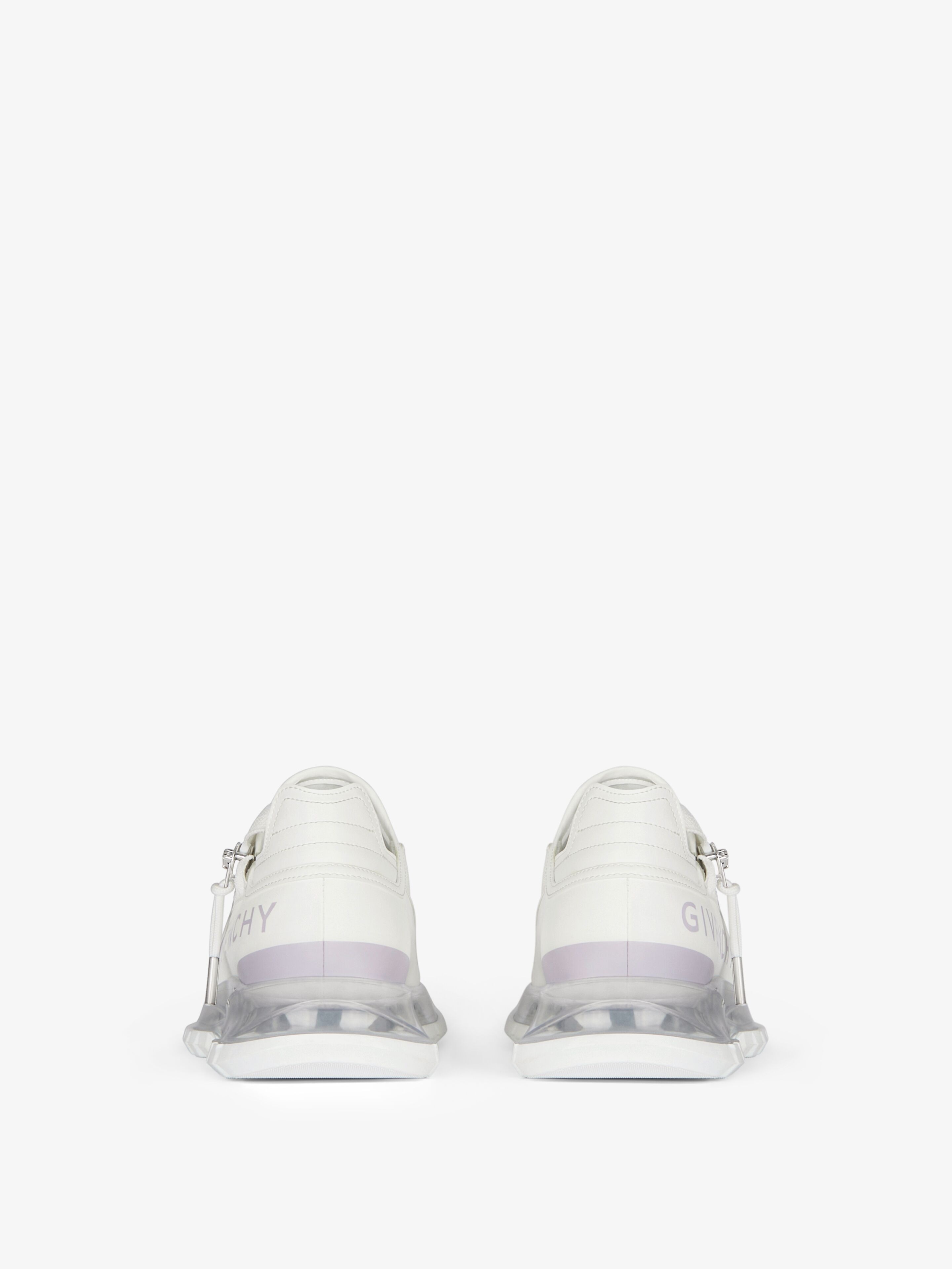 SPECTRE RUNNER SNEAKERS IN LEATHER WITH ZIP - 7