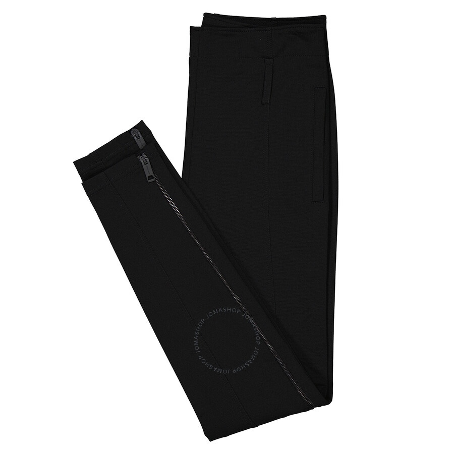 Burberry Ladies Black Zip Detail Jodhpur Leggings - 2